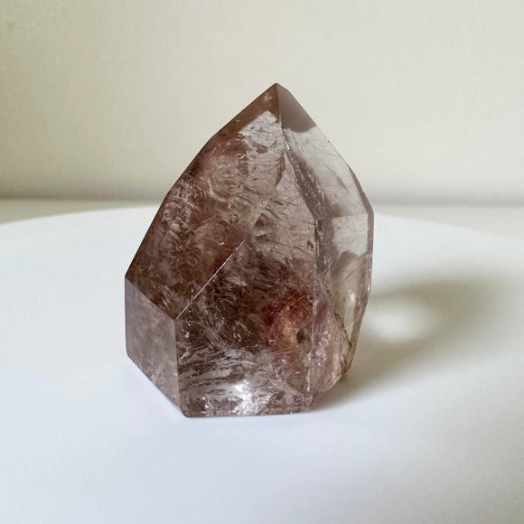 Rutile Amphibole Quartz Point Angel Phantom Tower Crystal Natural High Quality - Picture 8 of 9